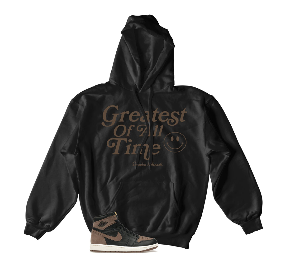 Retro 1 Palomino Goat Hoody