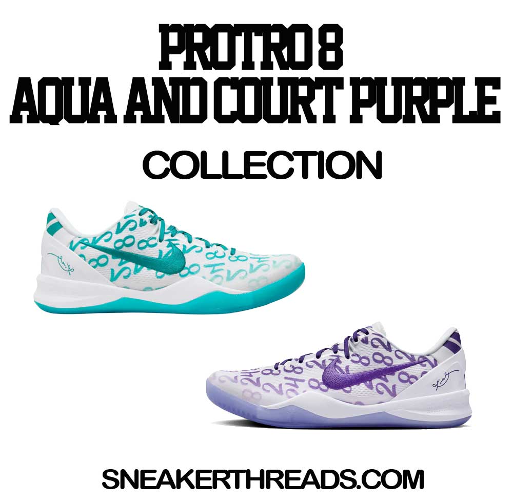 Protro 8 Court Purple - Never Forgotten Shirt