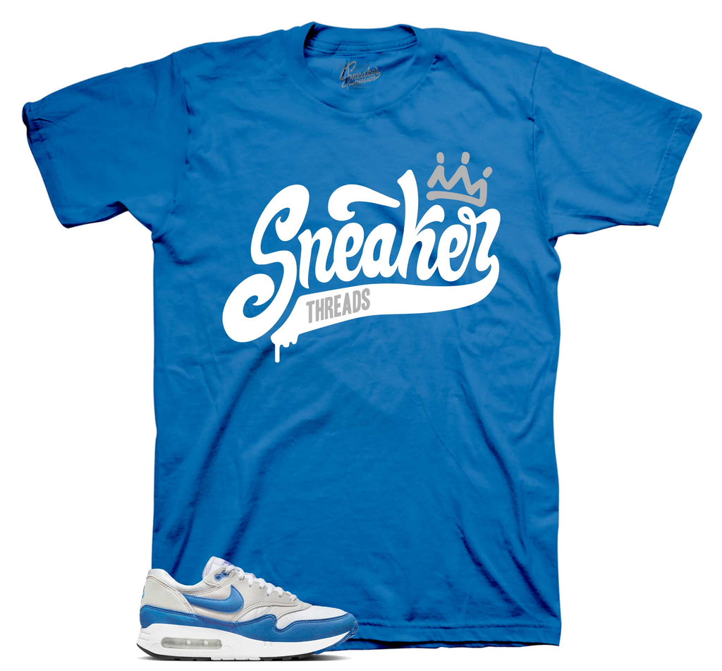 Air Max 1 Royal Blue ST Crown Shirt