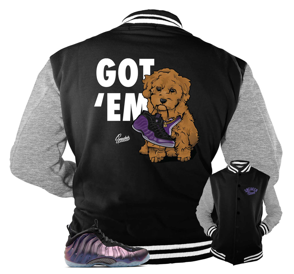 Foamposite Eggplant Got Em jacket