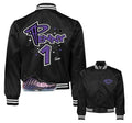 Foamposite Eggplant One Penny Satin Jacket
