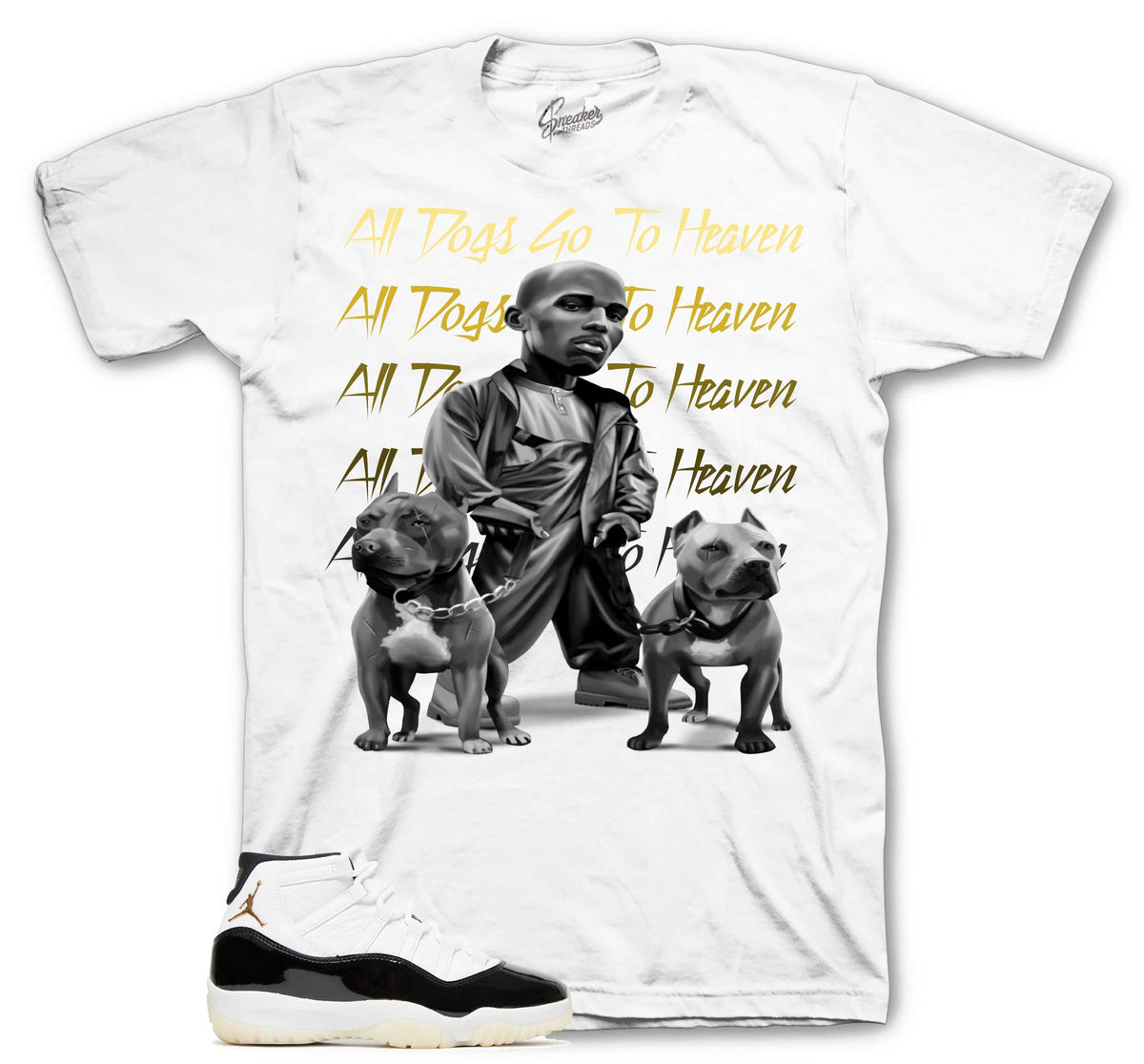 Retro 11 Gratitude DMP All Dogs Shirt