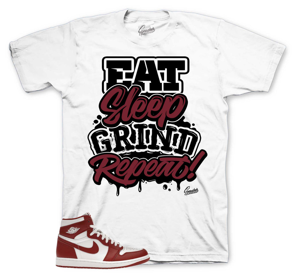 Retro 1 Artisanal Red Daily Routine Shirt