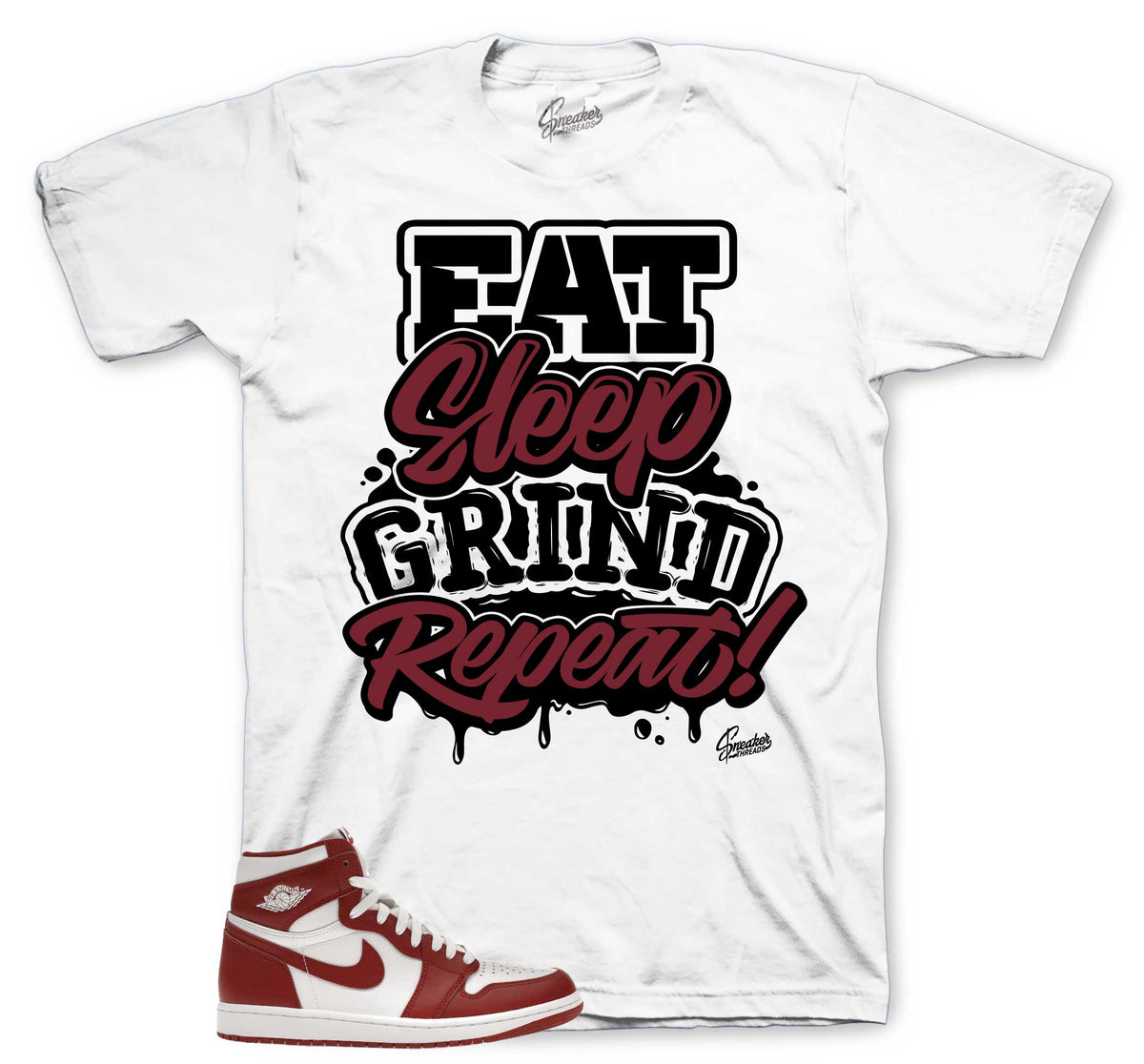 Retro 1 Artisanal Red Daily Routine Shirt