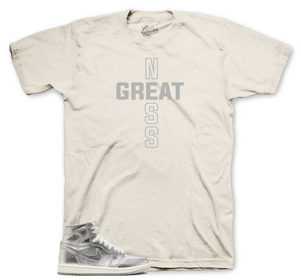 Retro 1 Chrome Greatness Cross Shirt