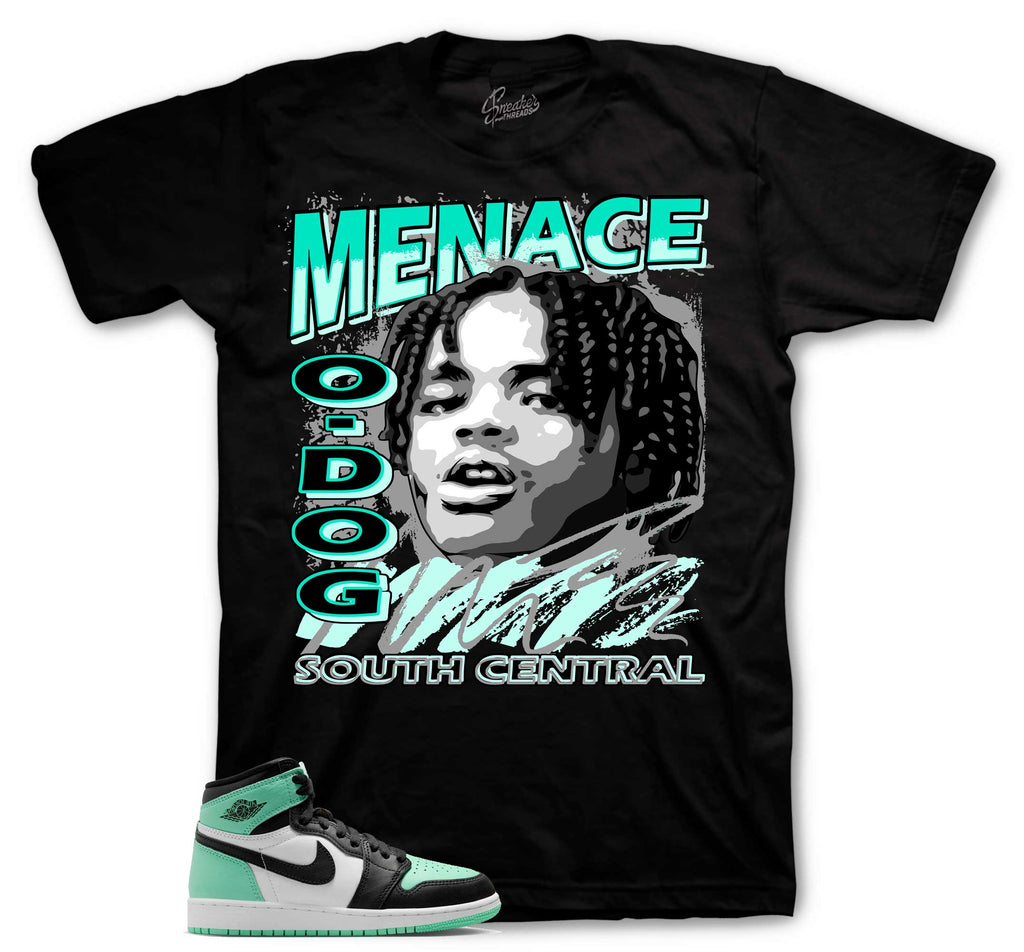 Retro 1 Green Glow Nineties Shirt