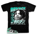Retro 1 Green Glow Nineties Shirt