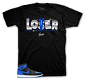 Retro 1 Royal Loser Lover Shirt