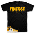 Retro 1 Yellow Ochre Finesse Shirt