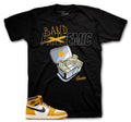 Retro 1 Yellow Ochre Bandemic Shirt