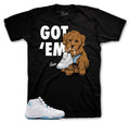 Retro 11 Legend Blue Columbia Got Em Shirt