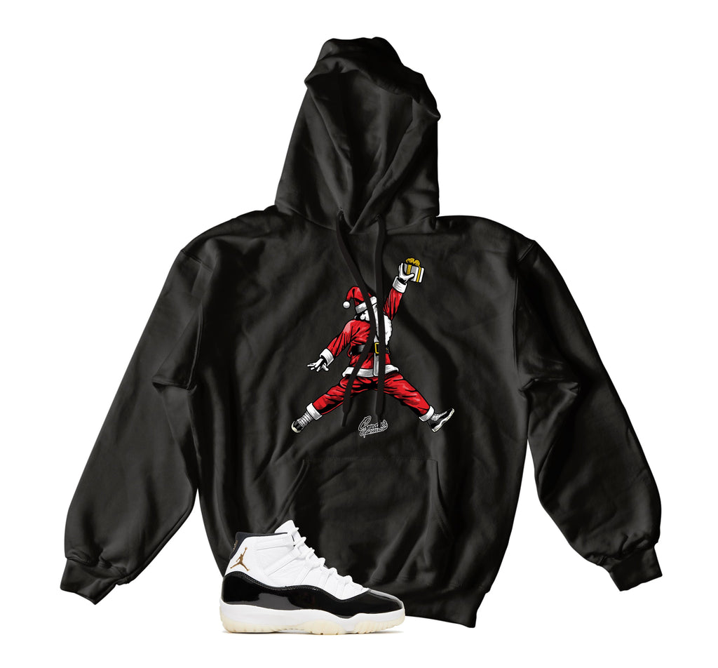 Retro 11 Gratitude DMP Air Santa Hoody