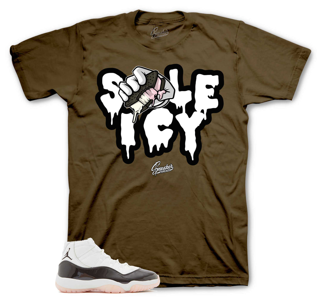 Retro 11 Neapolitan Sole icy Shirt