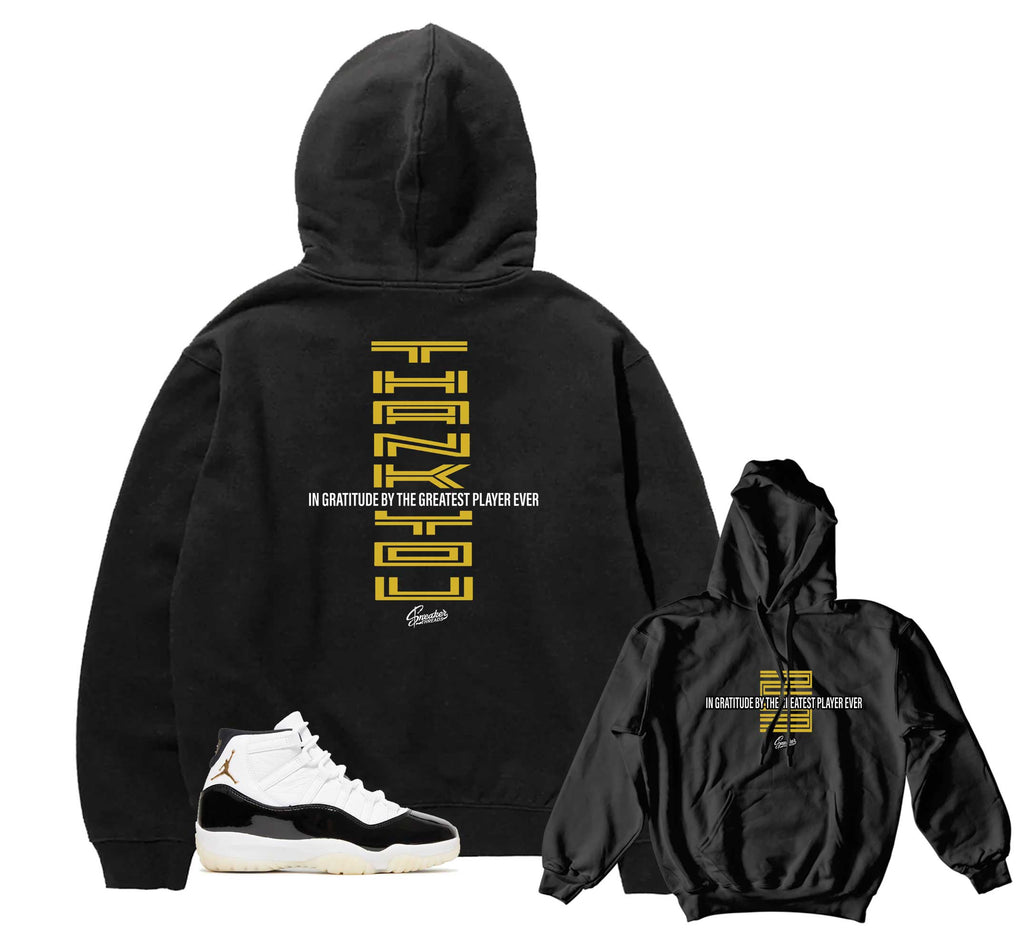 Retro 11 Gratitude DMP Thank You Hoody