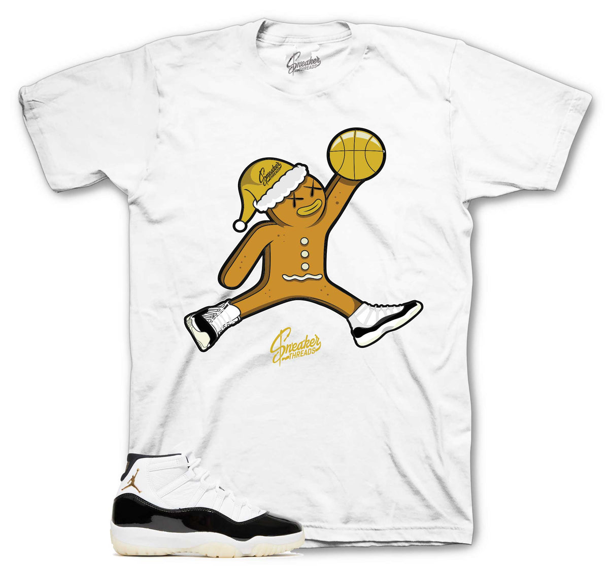 Retro 11 Gratitude DMP Ginger Air Shirt