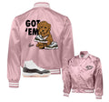 Retro 11 Neapolitan Got Em Satin jacket