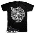 Retro 14 Black/White St. Micheal Shirt