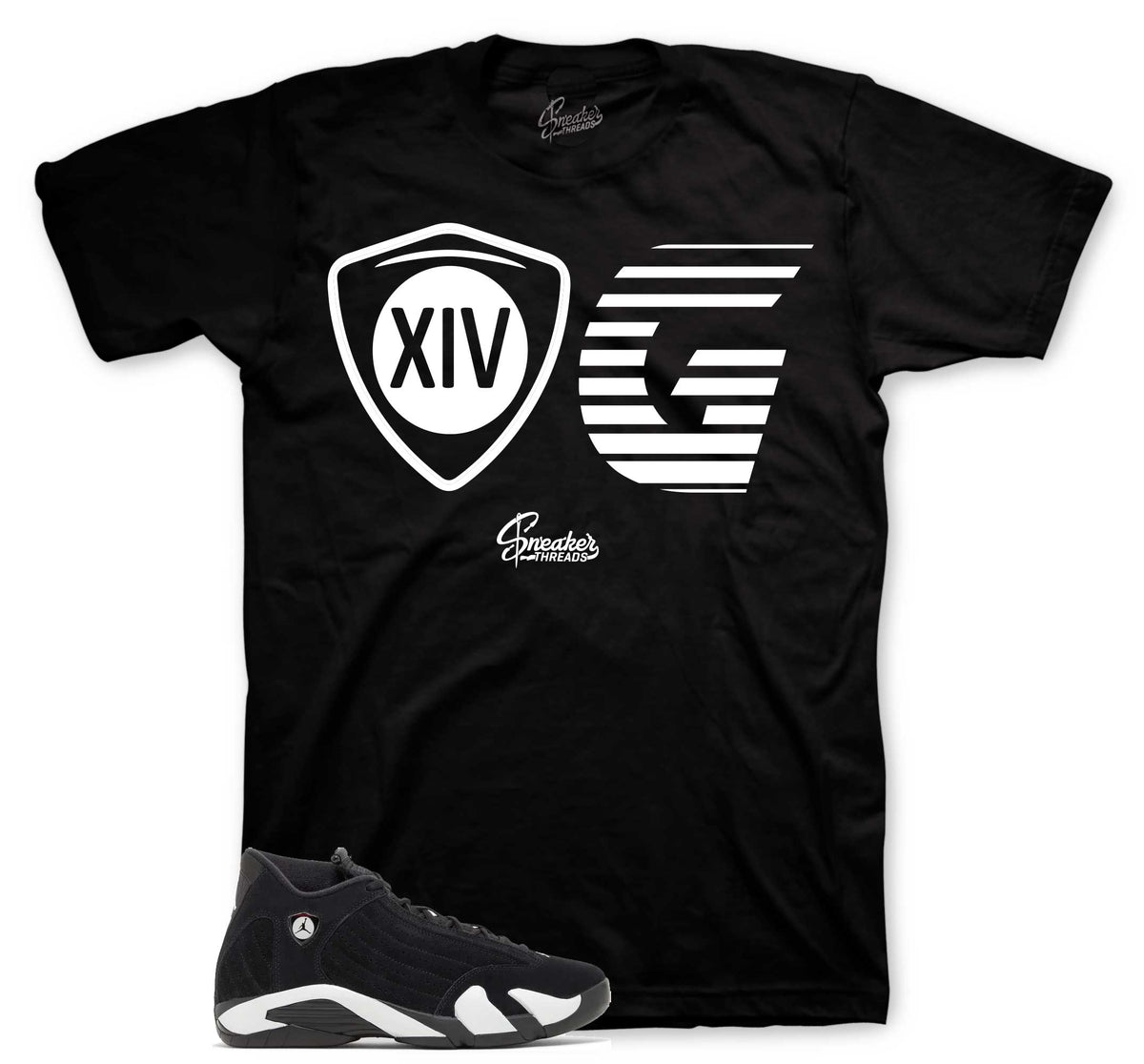 Retro 14 Black/White OG Shirt