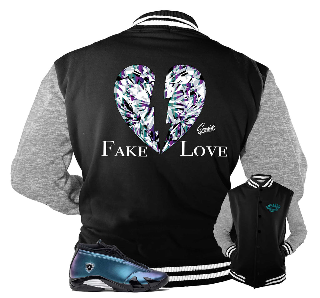 Retro 14 Love Letter Fake Love Jacket