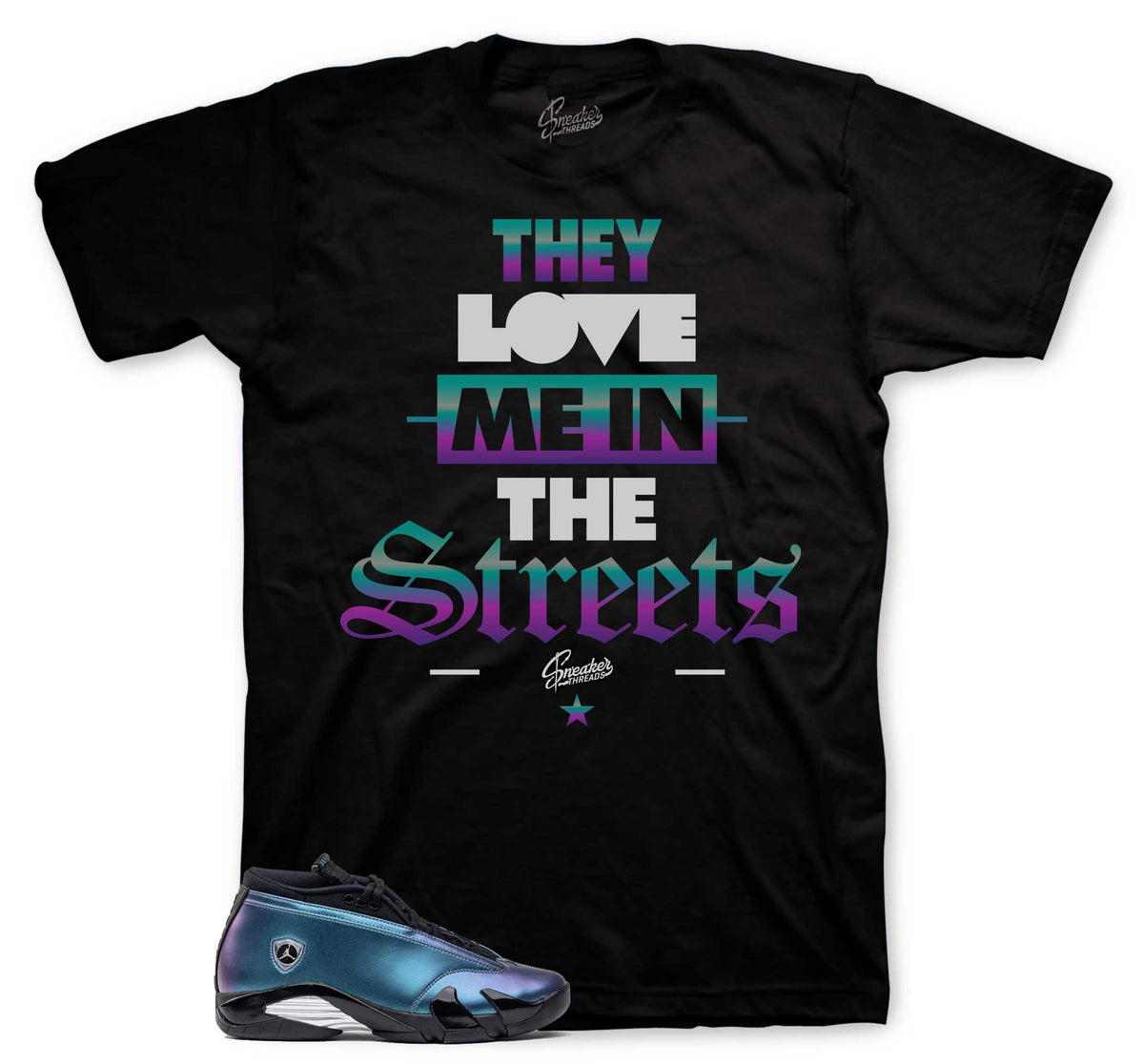 Retro 14 Love Letter They Love Me Shirt