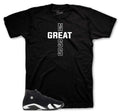 Retro 14 Black/White Greatness Cross Shirt
