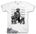 Retro 14 Flint Grey All Dogs Shirt