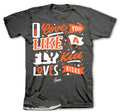 Retro 3 Fear Love Kicks Shirt