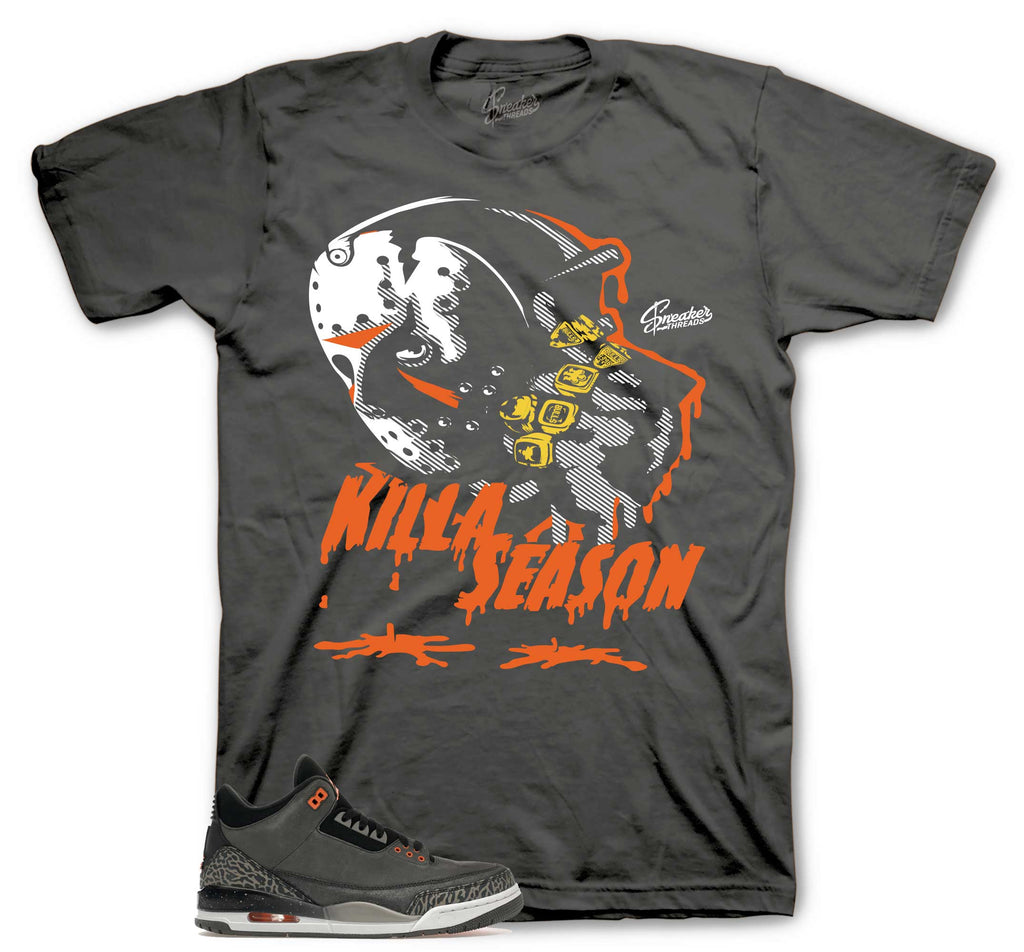 Retro 3 Fear Killa Season Shirt