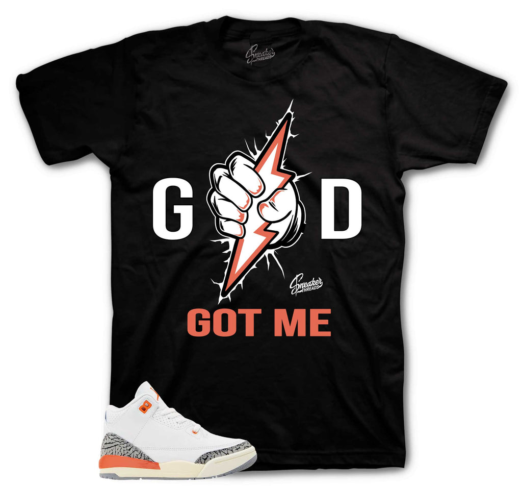 Retro 3 Georgia Peach God Got Me Shirt