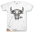 Retro 3 Georgia Peach War Bully Shirt