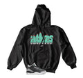 Retro 3 Green Glow Haters Hoody
