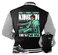 Retro 3 Green Glow Trust Issues Jacket