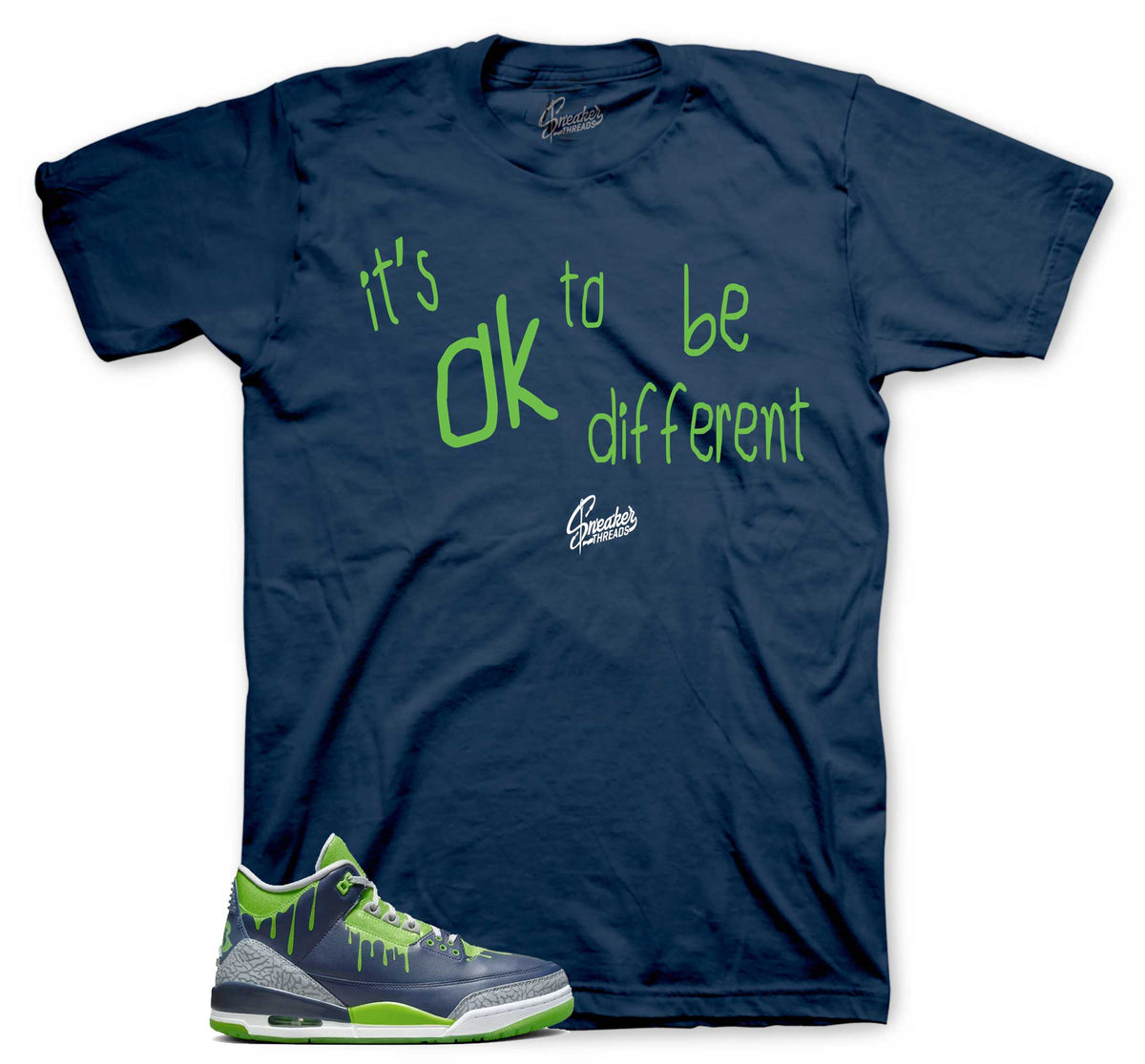 Retro 3 Hugo It's Ok to Be Different Shirt