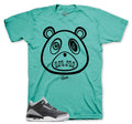 Retro 3 Green Glow Sneaker Threads Bear Shirt