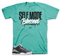 Retro 3 Green Glow Self Made Shirt