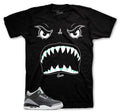 Retro 3 Green Glow Bite Me Shirt