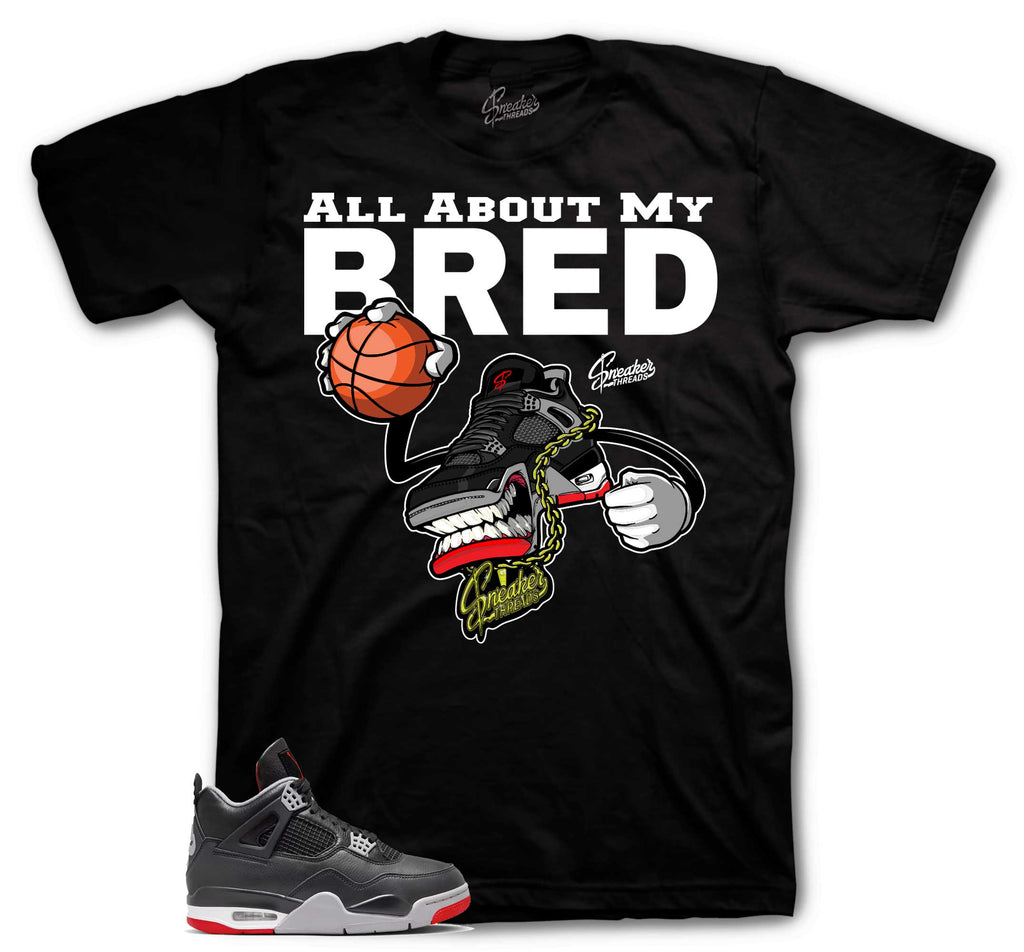 Retro 4 Bred Fly Kicks Shirt