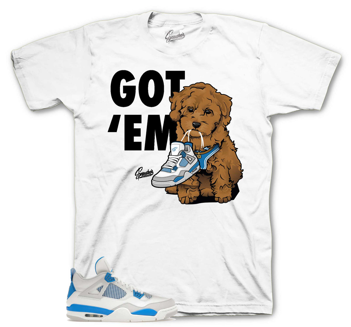 Retro 4 Industrial Blue Got Em Shirt