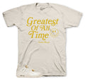 Retro 4 Metallic Gold Goat Shirt