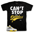 Retro 4 Vivid Sulfur Can't Stop Shirt