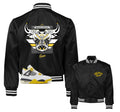 Retro 4 Vivid Sulfur War Bully Satin Jacket