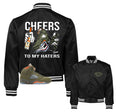 Retro 5 Olive Fly Kicks Satin Jacket