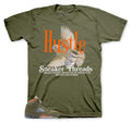 Retro 5 Olive Fly Hustle Shirt