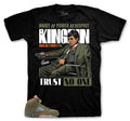 Retro 5 Olive Trust Issues Shirt
