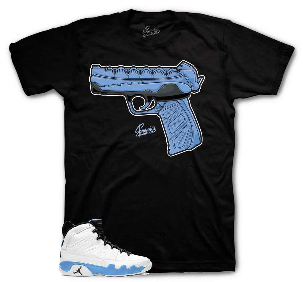 Retro 9 Powder Blue 9mm Shirt