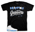 Retro 9 Powder Blue Drip Greatness Shirt