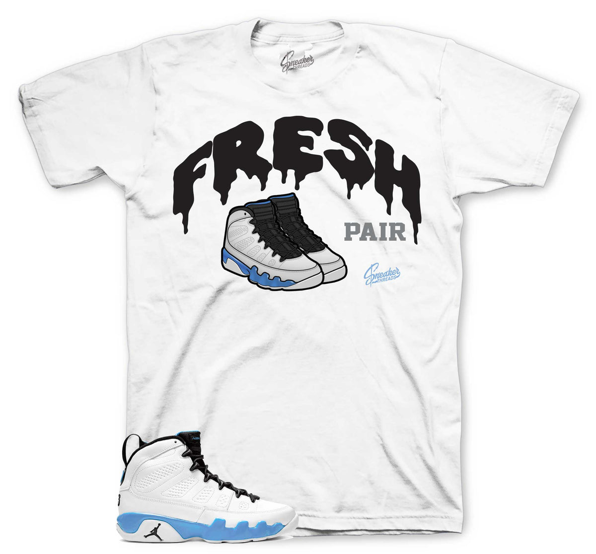 Retro 9 Powder Blue Fresh Shirt