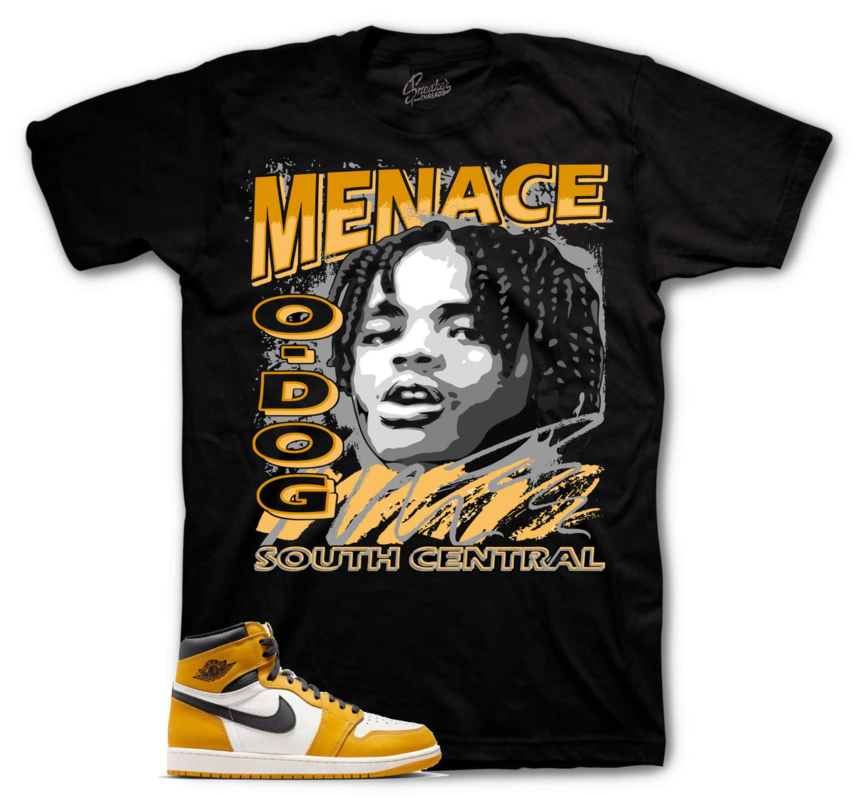 Retro 1 Yellow Ochre Nineties Shirt