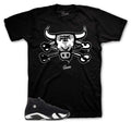 Retro 14 Black/White Drip Bully Shirt