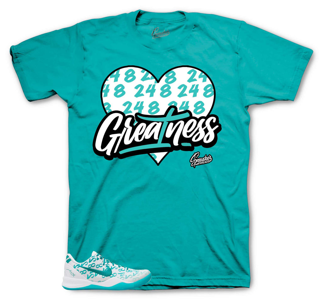 Protro 8 Aqua - Never Forgotten Shirt